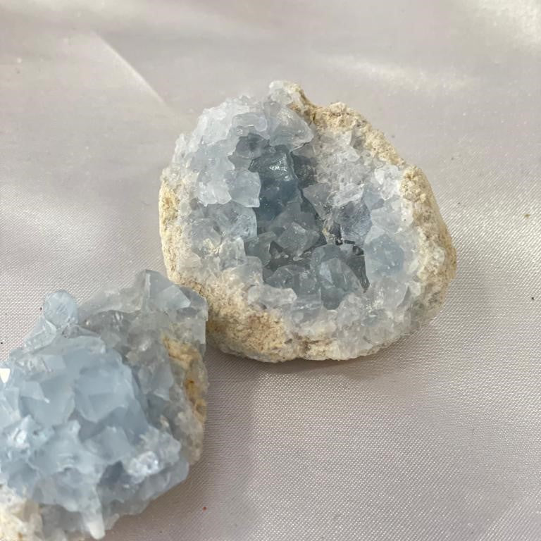Drusa de Celestite - Tamanho pequeno