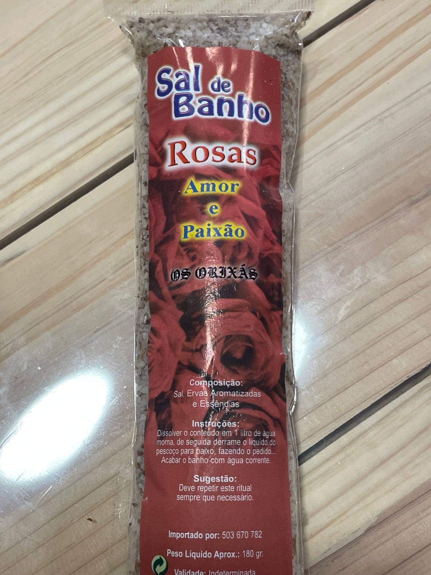 Banho de sal e Rosas