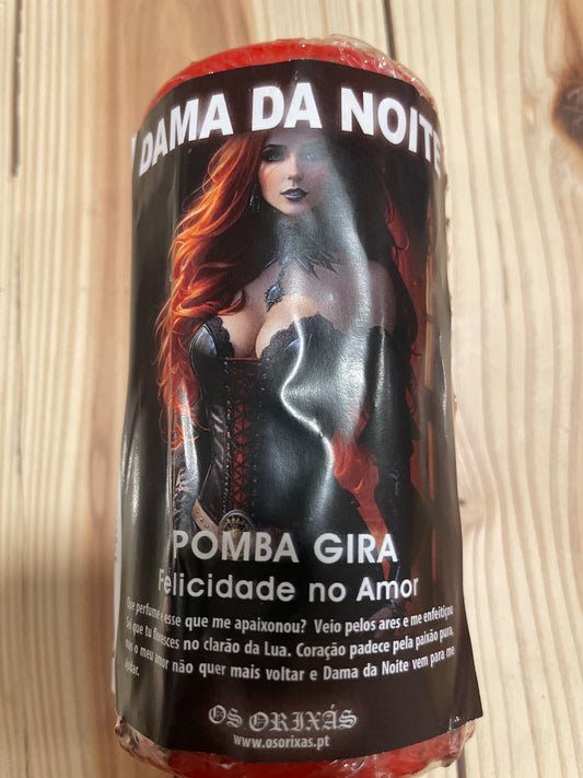 Vela Dama da noite-Pomba Gira