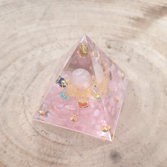 Orgonite dos Planetas | Quartzo Rosa (1)