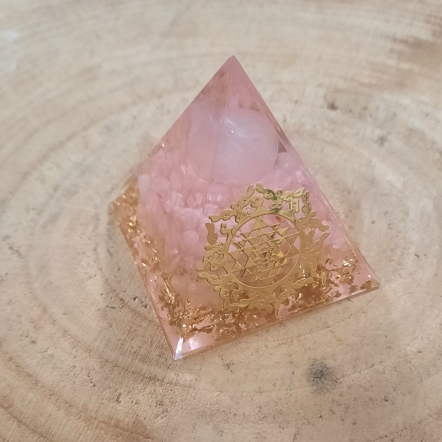 Orgonite dos Planetas | Quartzo Rosa (2)