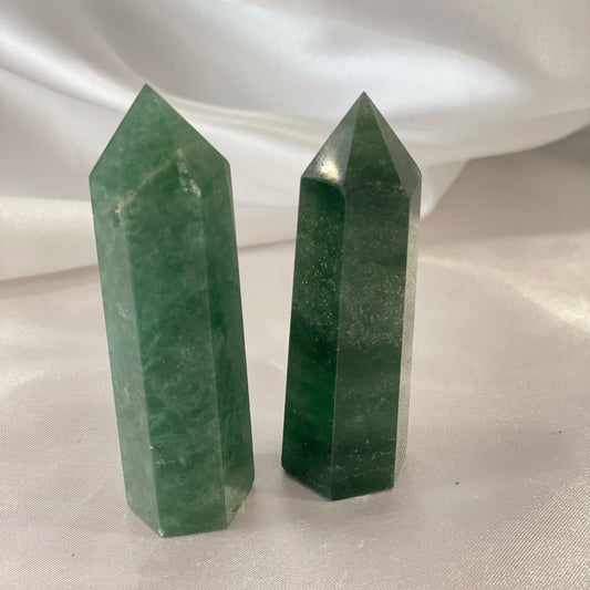 Obelisco de Fluorite Verde