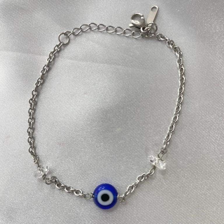 Olho Turco | Pulseira de Aço Inoxidável